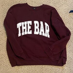 The Bar sweatshirt